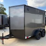 7x10 TA V-Nose Enclosed/Cargo Trailer