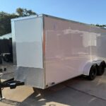 7x16 V-Nose Enclosed/Cargo Trailer