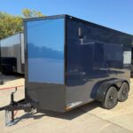 6x12 TA V-Nose Enclosed/Cargo Trailer