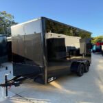 7x16 Flat Nose Enclosed/Cargo Trailer