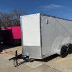 6x12 TA V-Nose Enclosed/Cargo Trailer