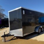 7x16 V-Nose Enclosed/Cargo Trailer.
