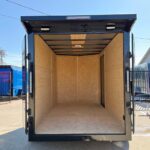 6x12 TA V-Nose Enclosed/Cargo Trailer