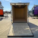 6x12 TA V-Nose Enclosed/Cargo Trailer
