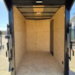 2026 8x5 SA V-Nose Enclosed Cargo Trailer - Black