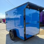 2026 6x10 SA V-Nose Enclosed Cargo Trailer - Blue