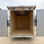 2026 6x12 SA V-Nose Enclosed Cargo Trailer - Silver