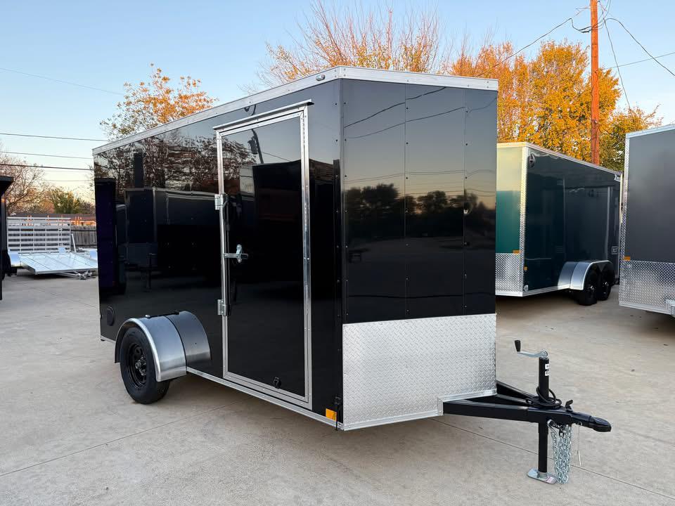 2026 6x12 SA V-Nose Enclosed Cargo Trailer