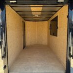 2026 6x12 SA V-Nose Vending Enclosed Trailer - Gray