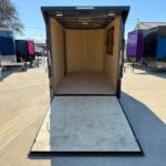 2026 6x12 SA V-Nose Vending Enclosed Trailer - Gray