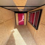 2026 6x12 SA V-Nose Vending Enclosed Trailer - Pink