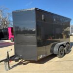 2026 6x12 TA V-Nose Enclosed Cargo Trailer
