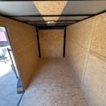 2026 6x12 TA V-Nose Enclosed Cargo Trailer - Tan
