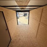 2026 6x12 SA V-Nose Enclosed Cargo Trailer Slant - Gray