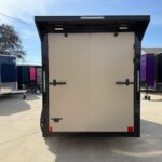 2026 6x12 SA V-Nose Enclosed Cargo Trailer Slant - Gray