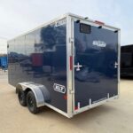 2026 6x12 TA V-Nose Enclosed Cargo Trailer - White