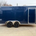 2026 6x12 TA V-Nose Enclosed Cargo Trailer - White