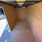 2026 6x12 TA V-Nose Enclosed Cargo Trailer - White