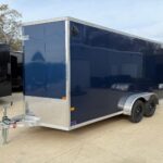 2026 6x12 TA V-Nose Enclosed Cargo Trailer - White