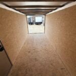 2026 6x12 TA V-Nose Enclosed Cargo Trailer - White