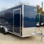 2026 6x12 TA V-Nose Enclosed Cargo Trailer - White