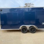 2026 6x12 TA V-Nose Enclosed Cargo Trailer - White