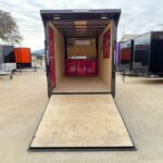 2026 6x14 SA Flat Nose Concession Trailer - Pink