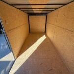 2026 7x16 V-Nose Enclosed Cargo Trailer - Black