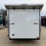 2026 7x16 V-Nose Enclosed Cargo Trailer - White
