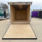 2026 7x16 V-Nose Enclosed Cargo Trailer - White