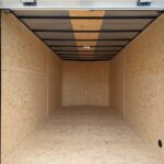 2026 7x16 V-Nose Enclosed Cargo Trailer - White