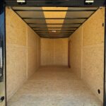 2026 7x18 V-Nose Enclosed Cargo Trailer - Pink