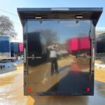 2026 7x18 V-Nose Enclosed Cargo Trailer - Pink