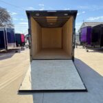 2026 7x18 V-Nose Enclosed Cargo Trailer - Pink