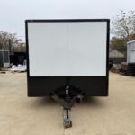 2026 8.5x20 TA3 Flat Nose Vending Trailer - White