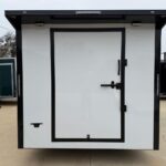 2026 8.5x20 TA3 Flat Nose Vending Trailer - White